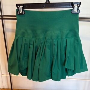 Wilson Green Bubble Mini Skirt Resort Wear
